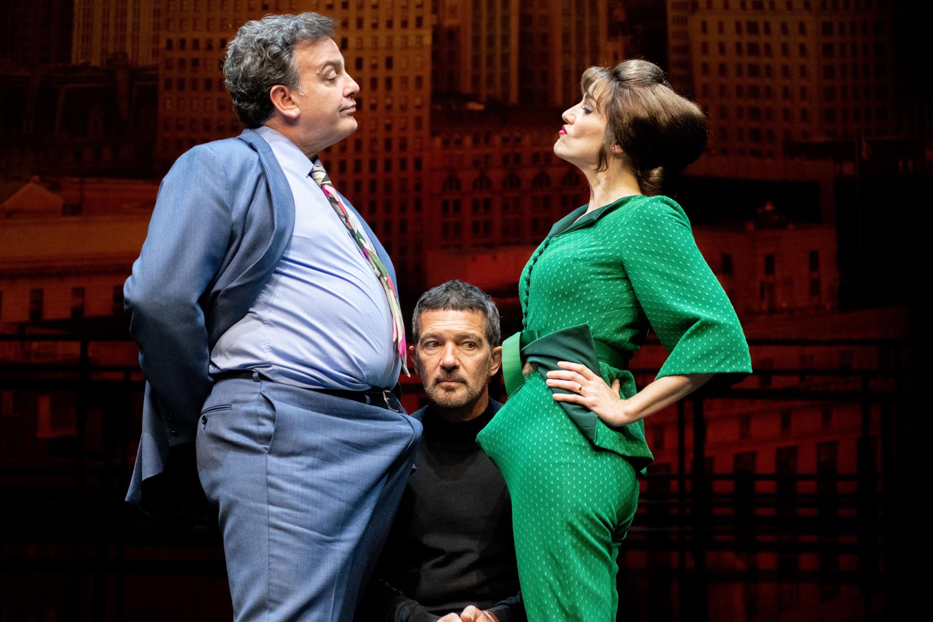 Antonio Banderas en el musical "Company" que se estrenará próximamente en Madrid. Fotos realizadas por Javier Nadal, cedidas por la productora Soho. SOLO USO EDITORIAL
