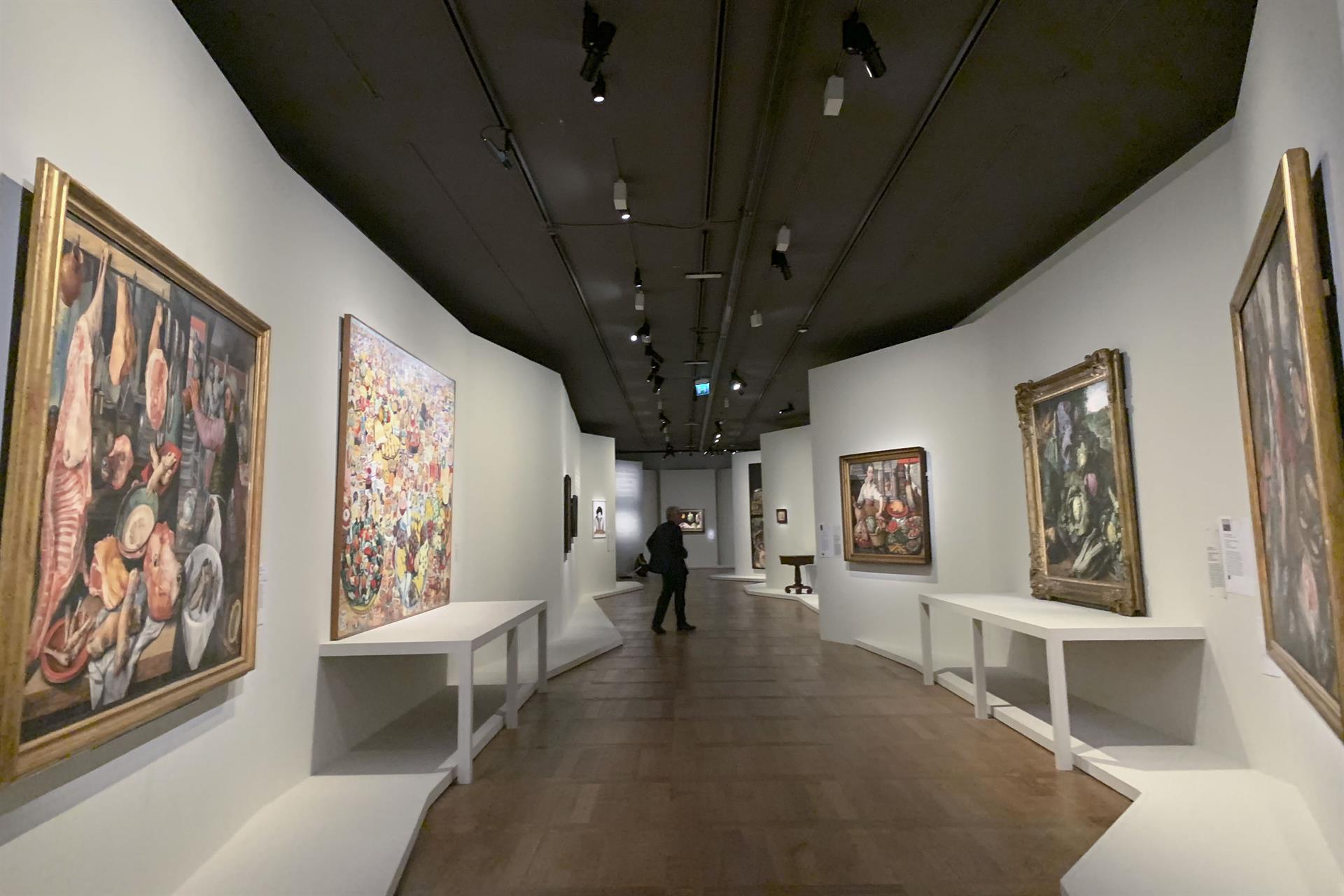 Vista general de la presentación a la prensa de la muestra "Les Choses" (Las cosas) en el Museo del Louvre de París, Francia, el pasado 7 de septiembre. EFE/ Nerea González
