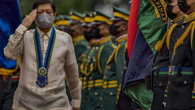 Imagen de Archivo del presidente de Filipinas, Ferdinand Marcos Jr.
EFE/EPA/EZRA ACAYAN / POOL
