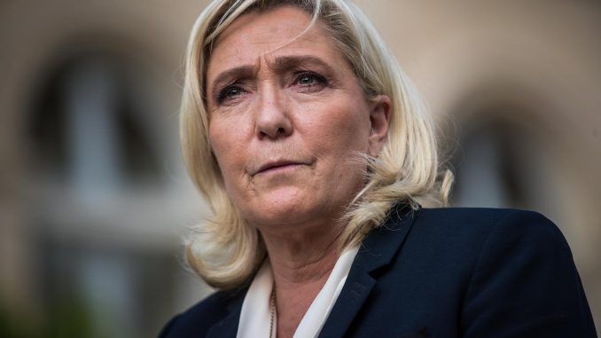 Imagen de archivo de Marine Le Pen. EFE/EPA/CHRISTOPHE PETIT TESSON
