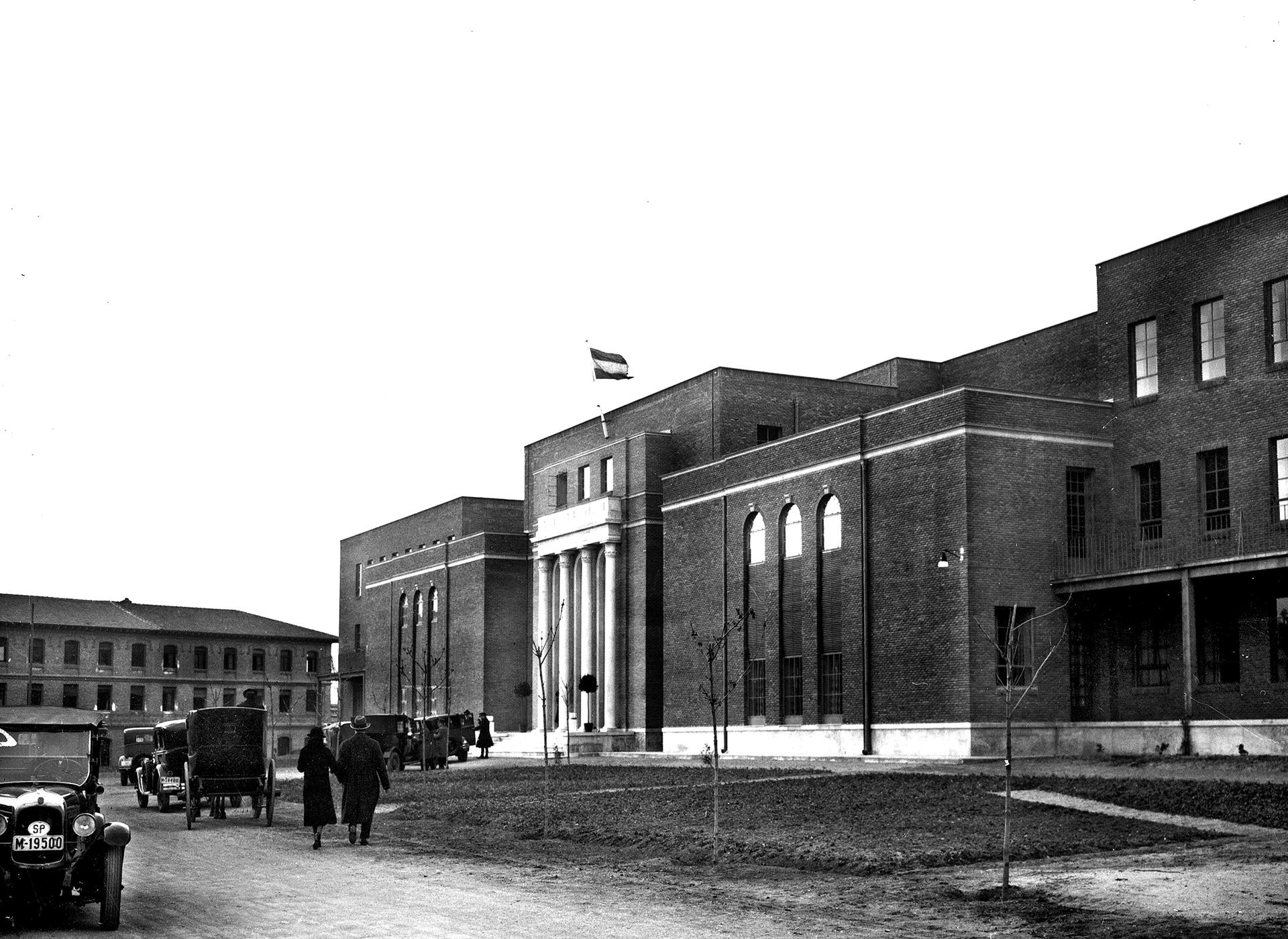 Fotografía de archivo del edificio Rockefeller en 1932 en Madrid, entonces sede del Instituto Nacional de Física y Química. EFE/esl
