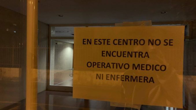 Urgencias de atención primaria de Leganés cerradas
