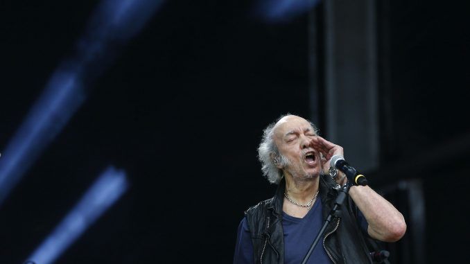 El cantante brasileño Erasmo Carlos, en una fotografía de archivo. EFE/Marcelo Sayão
