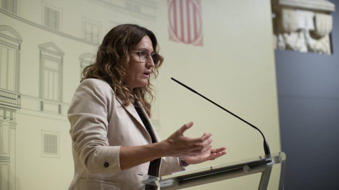 La consellera de presidencia, Laura Vilagrà, en una imagen de archivo. EFE/Marta Pérez
