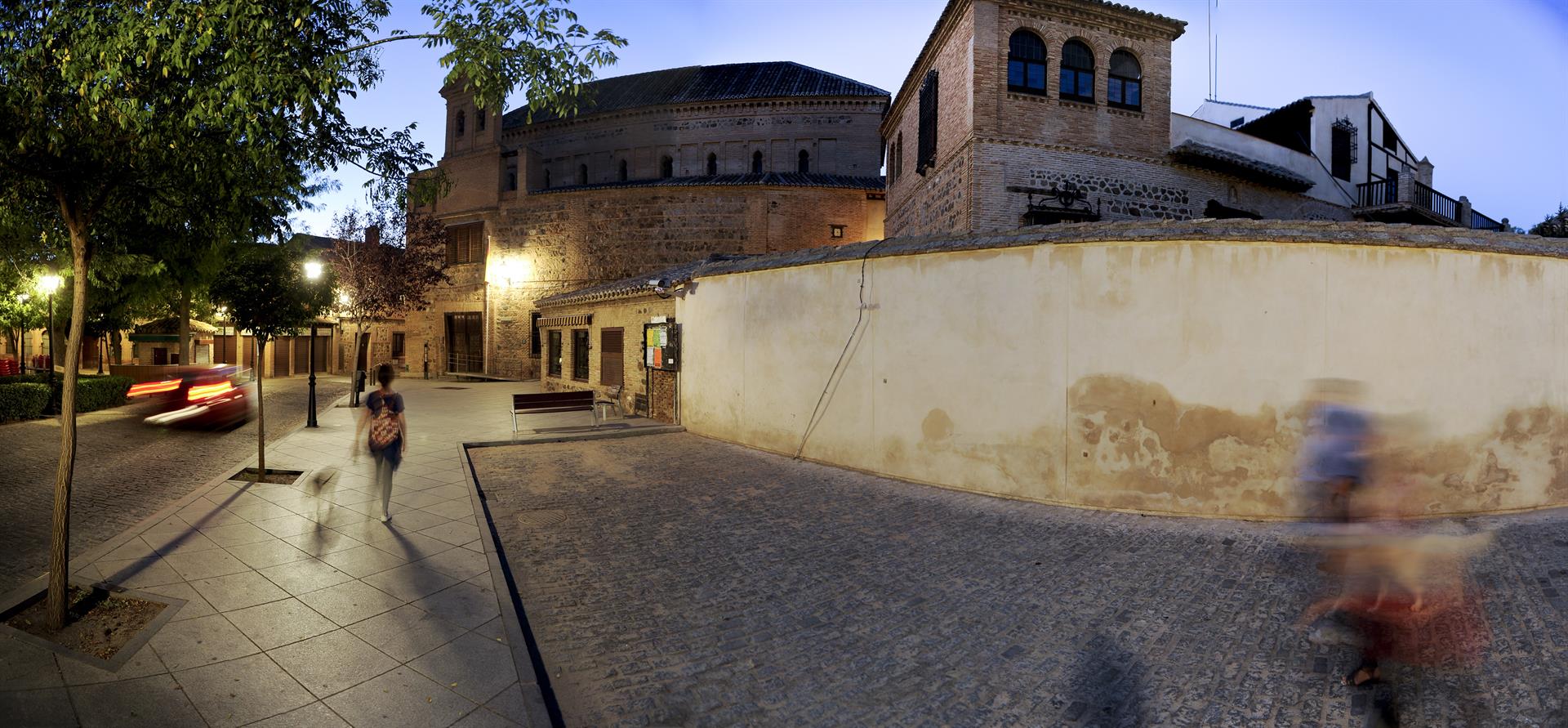 Imagen de archivo del exterior de la sinagoga de Samuel ha Leví, más conocida como "Sinagoga del Tránsito", en Toledo. EFE/Ismael Herrero
