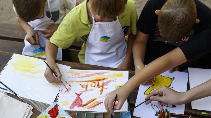 Imagen de Archivos de niños ucranianos acogidos en España.
 EFE/Chema Moya
