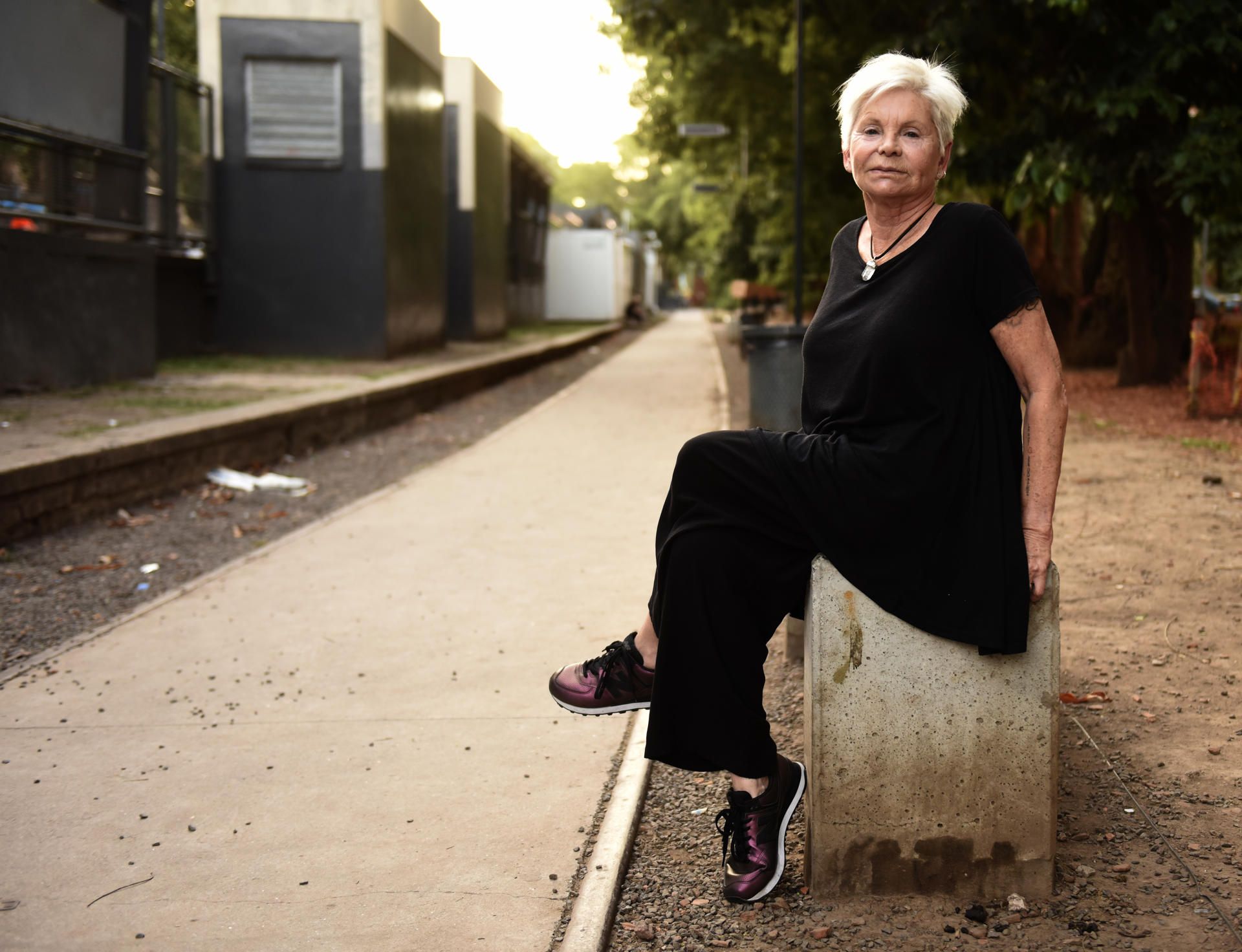 Alejandra Capalbo posa durante una entrevista con EFE en Buenos Aires. EFE/ Matias Campaya
