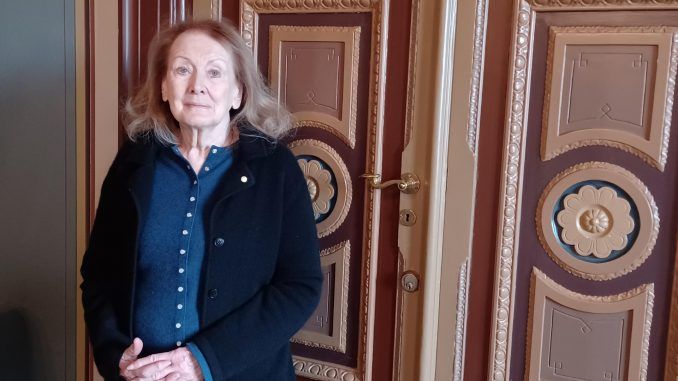 Annie Ernaux, premio Nobel de Literatura. EFE/Carmen Rodríguez
