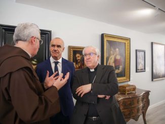 Antonio Muñoz en el Museo del Santo Ángel