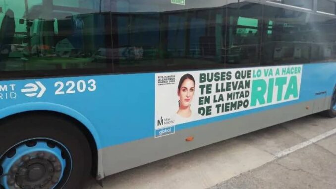 Más Madrid estrena su nueva propuesta de movilidad: los autobuses AVE