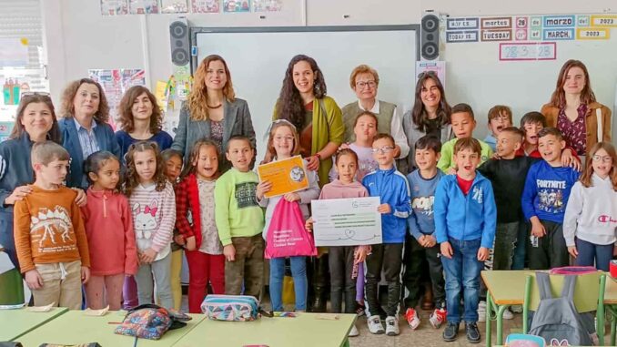 El CEIP San Isidro recibe el premio del concurso The Funny Food Project