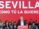 El actual alcalde de Sevilla y candidato a los próximos comicios municipales, Antonio Muñoz, durante un acto de precampaña celebrado en Sevilla. EFE/ Jose Manuel Vidal