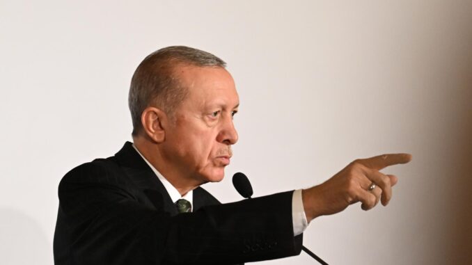 El presidente de Turquía, Recep Tayyip Erdogan. EFE/EPA/FILIP SINGER
