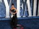 Kylie Jenner en la alfombra roja de la fiesta de Vanity Fair, posterior a la gala de los Óscar. EFE/EPA/NINA PROMMER