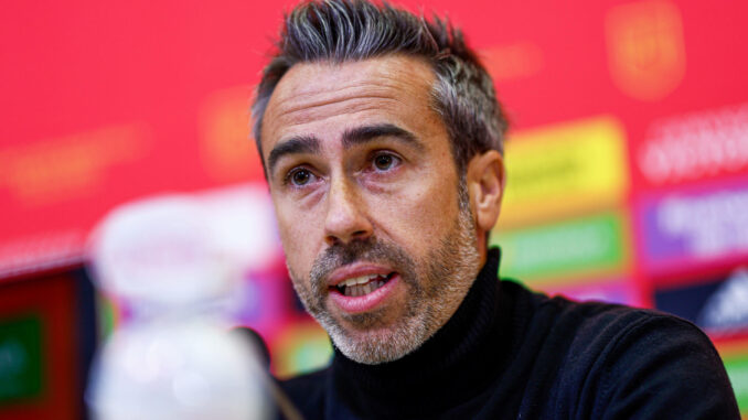 Jorge Vilda, entrenador de la selección nacional femenina, en una foto de archivo. EFE/ Rodrigo Jimenez
