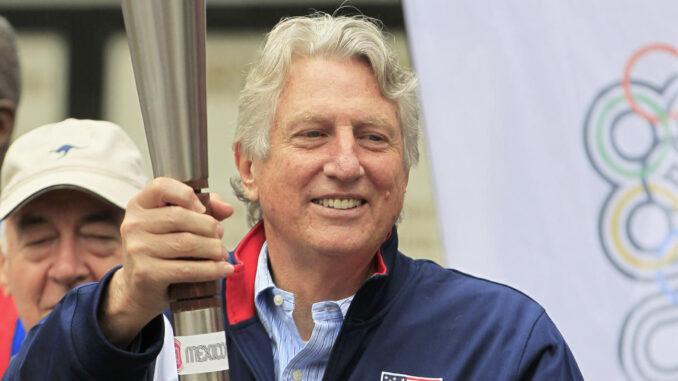 El estadounidense Dick Fosbury en una foto de archivo. EFE/Mario Guzmán
