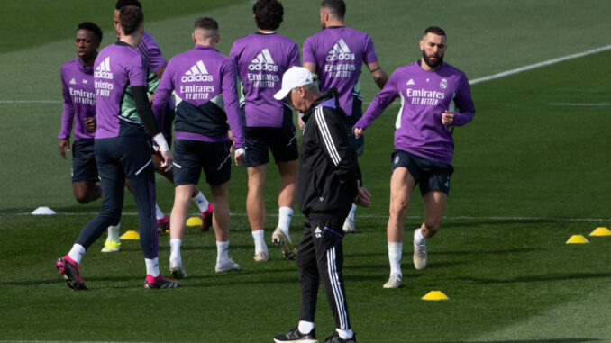 El entrenador del Real Madrid, Carlo Ancelotti, en una foto de archivo. EFE/Fernando Villar
