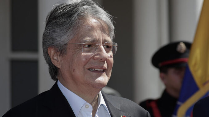 El presidente de Ecuador, Guillermo Lasso, en una fotografía de archivo. EFE/ Jeffrey Arguedas
