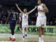 El alero bosnio del Real Madrid Dznan Musa reacciona durante el encuentro de Euroliga entre Real Madrid y Fenerbahçe Beko, en el Wizink Center, en Madrid. EFE/ Juanjo Martín