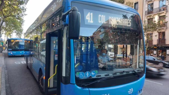 Los autobuses de la EMT serán gratuitos los días 11 y 12 de abril