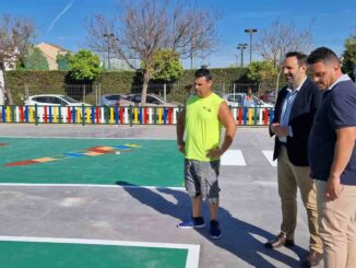 Concluyen las obras del nuevo parque de educación vial de la calle Japón