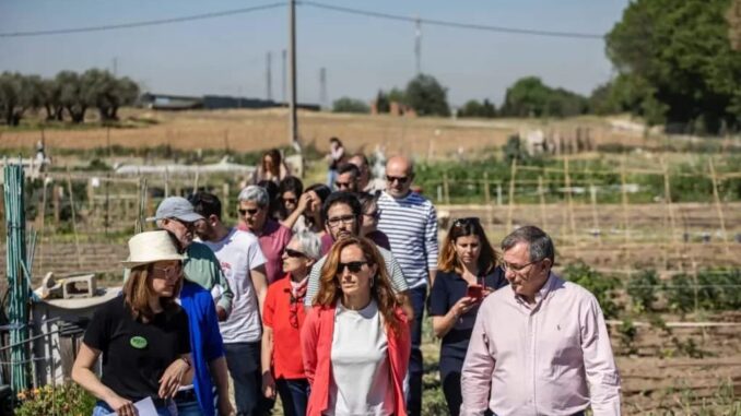 Mónica García presenta el Polo Agroecológico en Fuenlabrada