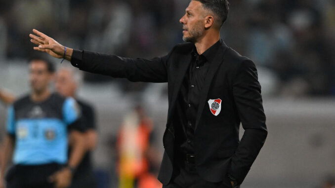 Fotografía de archivo del entrenador de River Plate, Martín Demichelis. EFE/ Diego Haliasz
