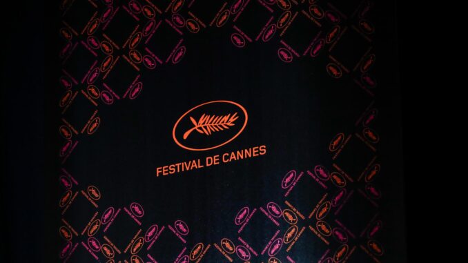 Logotipo del Festival de Cannes. EFE/EPA/Teresa Suárez
