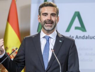 El consejero de Sostenibilidad, Medio Ambiente y Economía Azul y portavoz del Ejecutivo andaluz, Ramón Fernández-Pacheco, en una fotografía de archivo. EFE/ Raúl Caro.