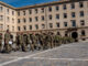 Acto de despedida del contingente ucraniano, celebrado este lunes en la Academia de Infantería de Toledo. EFE/Ismael Herrero