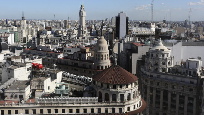 Fotografía de archivo panorámica de Buenos Aires (Argentina). EFE/David Fernández
