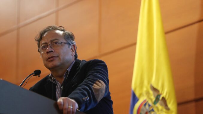 Fotografía del archivo del presidente de Colombia, Gustavo Petro. EFE/Sáshenka Gutiérrez
