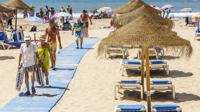 La Playa de la Victoria. Fuente: Ayuntamiento de Cádiz