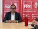 Santiago Llorente en la presentación del programa electoral del PSOE de Leganés