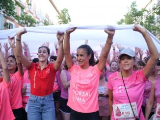 Begoña Villacís participó en la XIX Carrera de la Mujer