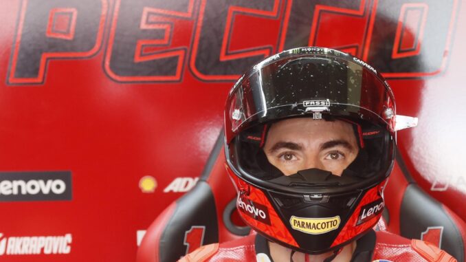 El piloto de Moto GP Francesco Bagnaia, Ducati Lenovo Team, en una foto de archivo. EFE/José Manuel Vidal
