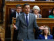 MADRID, 17/05/2023.- El presidente del Gobierno, Pedro Sánchez, interviene en la sesión de control que se celebra, este miércoles, en el Congreso de los Diputados en Madrid. EFE/ J.J. Guillen