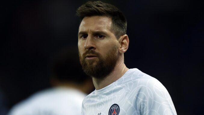 Lionel Messi del Paris Saint Germain en una foto de archivo.EFE/EPA/YOAN VALAT
