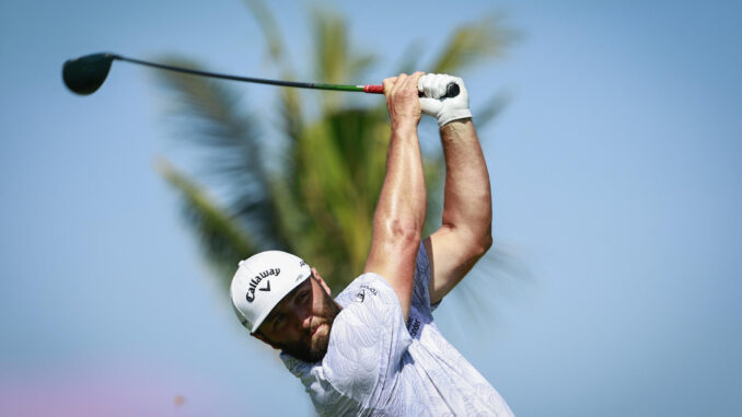 El golfista español Jon Rahm en una foto de archivo. EFE/ Francisco Guasco
