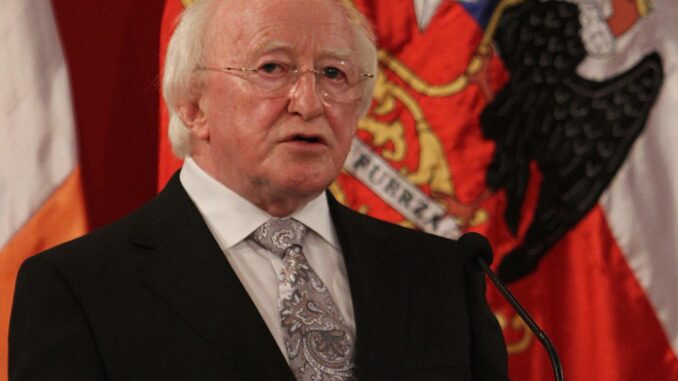 Imagen de Archivo del presidente de Irlanda, Michael D. Higgins.
 EFE/Mario Ruiz
