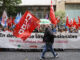 MADRID, 26/05/2023.- El personal del servicio madrileño de salud se concentra este viernes ante la Consejería de Sanidad para reivindicar, entre otras demandas, la jornada de 35 horas. EFE/ Mariscal