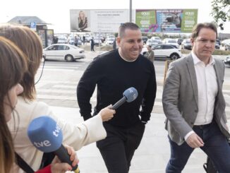 El exjugador del Málaga C.F. Sergio Contreras, Koke, a su llegada hoy al juicioen foto de archivo de Daniel Pérez. EFE