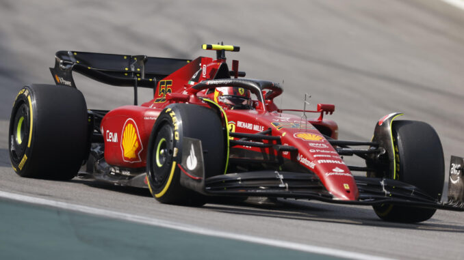 El español Carlos Sainz, Scuderia Ferrari en una foto de archivo. EFE/ Fernando Bizerra
