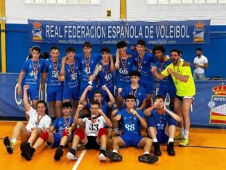 El Cadete A Masculino del CV Leganés logra la segunda posición en el Campeonato de España