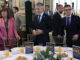 El ministro del Interior, Fernando Grande-Marlaska (c), el ministro de Presidencia, Félix Bolaños (d) y la presidenta del PSOE, Cristina Narbona (i) asisten a un desayuno informativo del Fórum Europa celebrado este jueves en Madrid. EFE/ Zipi