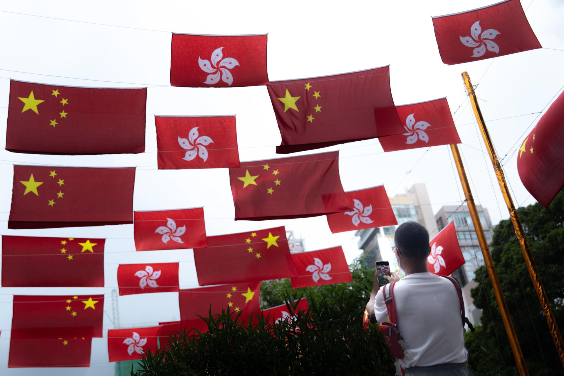 El Gobierno hongkonés celebra el 26º aniversario del regreso a soberanía china de la excolonia británica con un festival de carácter patriótico. EFE/EPA/BERTHA WANG
