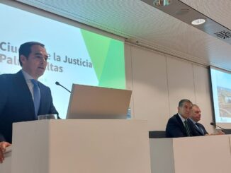El consejero de Justicia visita las instalaciones de la futura Ciudad de la Justicia de Sevilla