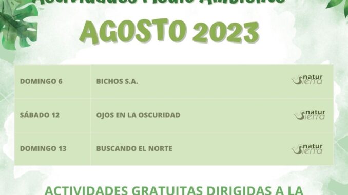 Actividades Medio Ambiente Móstoles