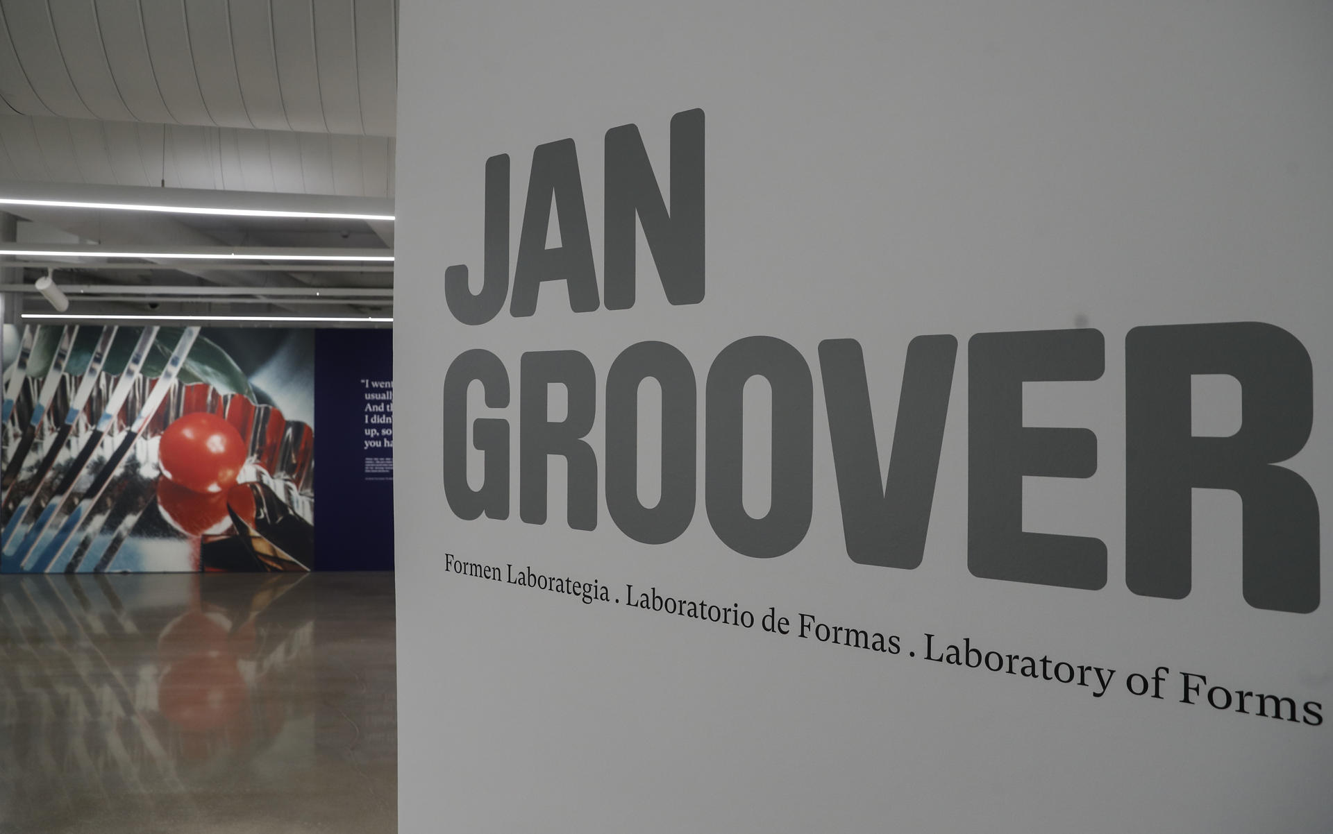 La sala Kutxa Kultur Artegunea presenta la exposición "Jan Groover. Laboratorio de Formas", retrospectiva de la fotógrafa americana y sus procesos artísticos experimentales. EFE/Juan Herrero.
