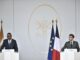 Imagen de 2021del presidente francés, Emmanuel Macron, y el presidente depuesto de Níger, Mohamed Bazoum. EFE/EPA/STEPHANE DE SAKUTIN / POOL MAXPPP OUT